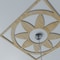 Ekena Millwork Blume Wood Fretwork Pierced Ceiling Medallion, Birch, 26"OD x 9"ID x 1/4"T CMWP26X26X0250BLBI - alternate 6